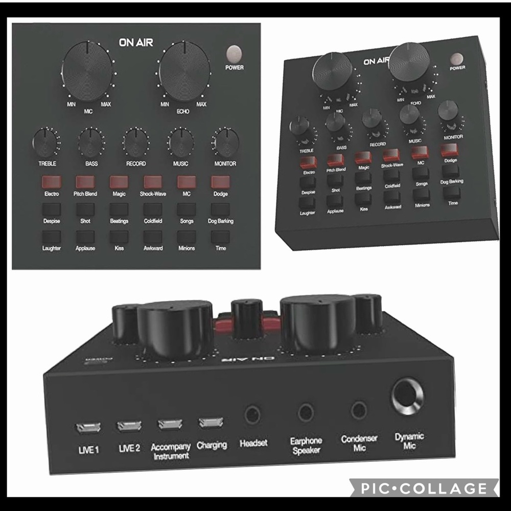 Tzumi ON AIR Wave Mixer (7254ST) NWOT
